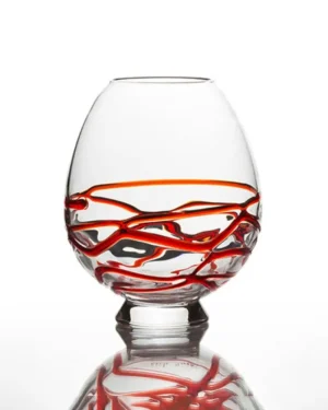 Carlo Moretti | Emporio Sirenuse Champagne Bar Candle Holder - Red