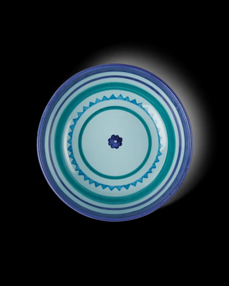 Bowls | Emporio Sirenuse Circle Large Bowl BlueTeal