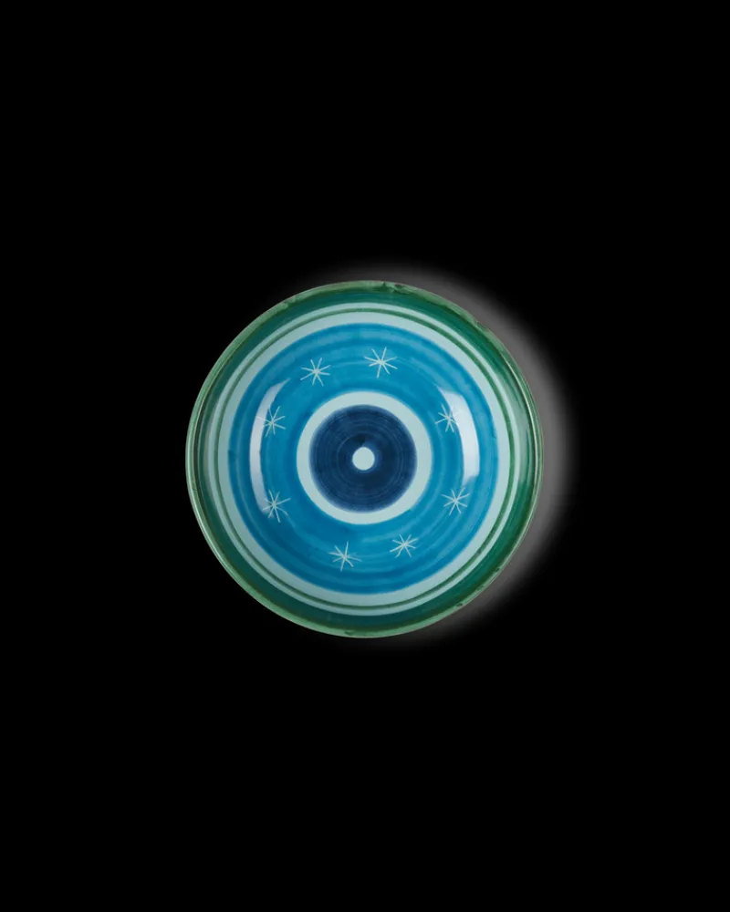 Suzani | Bowls | Emporio Sirenuse Circle Small Bowl BlueGreen
