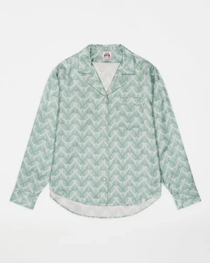 Matching Sets | Blouses & Tops | Emporio Sirenuse Comme Si x Le Sirenuse La Shirt Classica MERMAIDPRINT