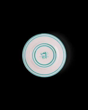 By The Pool - New Home Collection | Dessert Plates | Emporio Sirenuse Crab Dessert Plate Pink