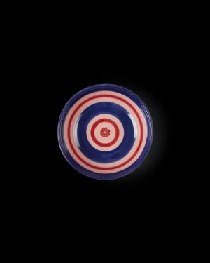 Suzani | Bowls | Emporio Sirenuse Flower Small Bowl PinkBlueRed