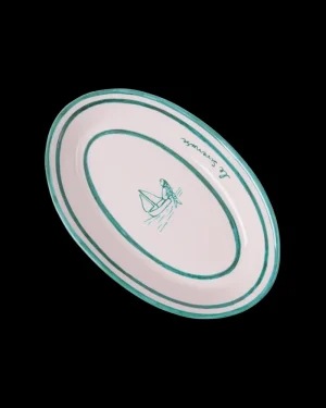 By The Pool - New Home Collection | Serving Plates | Emporio Sirenuse Large Siren Serving Plate Pink