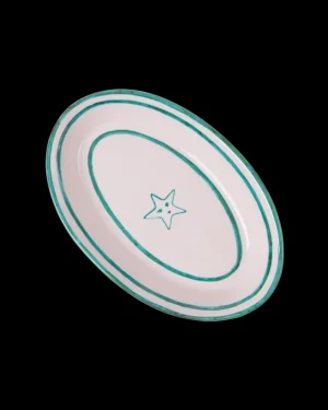 By The Pool - New Home Collection | Serving Plates | Emporio Sirenuse Large Star Serving Plate Pink