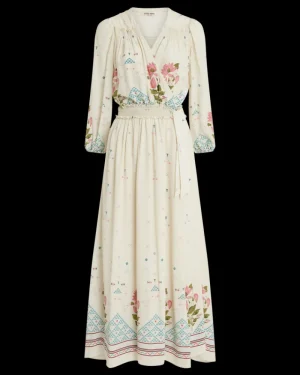 Dresses | Emporio Sirenuse Lavinia Dress in Indian Rose Print White