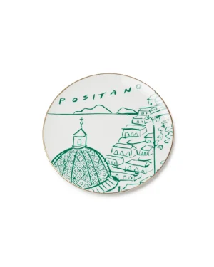 Dessert Plates | Emporio Sirenuse Luke Edward Hall Dessert Plate Green