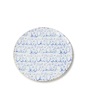 Dinner Plates | Emporio Sirenuse Luke Edward Hall Dinner Plate Blue