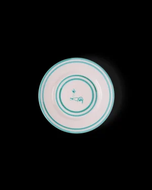 By The Pool - New Home Collection | Dessert Plates | Emporio Sirenuse Shrimp Dessert Plate Pink