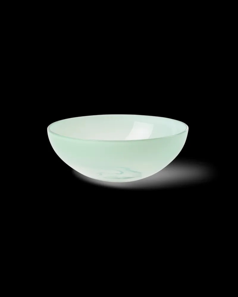 Bowls | Bowls | Emporio Sirenuse Small Gradient Glass Bowl Green