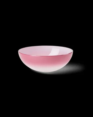 Bowls | Bowls | Emporio Sirenuse Small Gradient Glass Bowl Pink