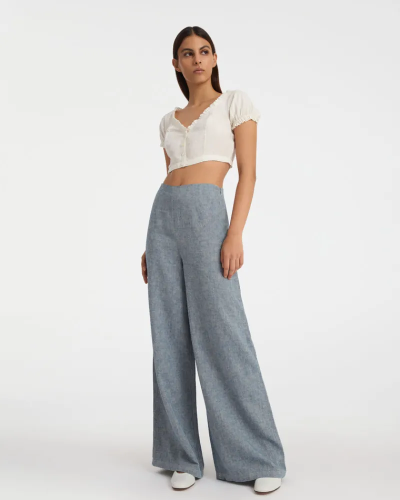 Shorts & Pants | Emporio Sirenuse Stephan Trousers Blue